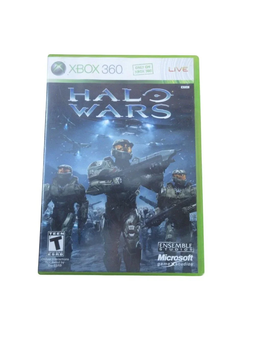 Halo Wars (Microsoft Xbox 360, 2009) Complete with Manual